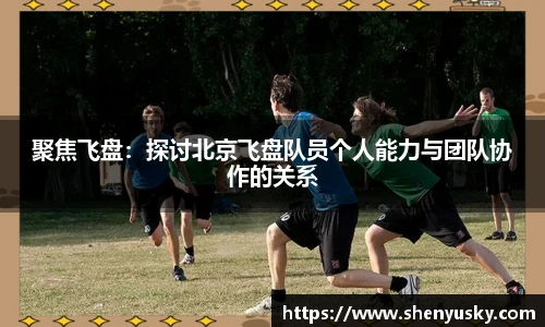 聚焦飞盘：探讨北京飞盘队员个人能力与团队协作的关系